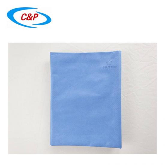 Split Surgical Drape With Adhesive