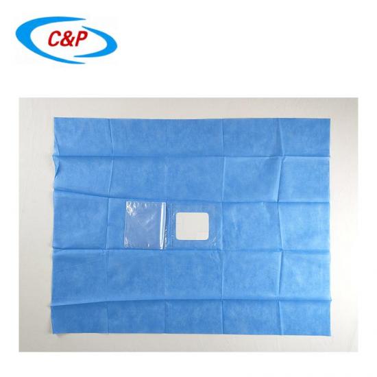 Eye Surgical Drape with Fluid Collection Pouch